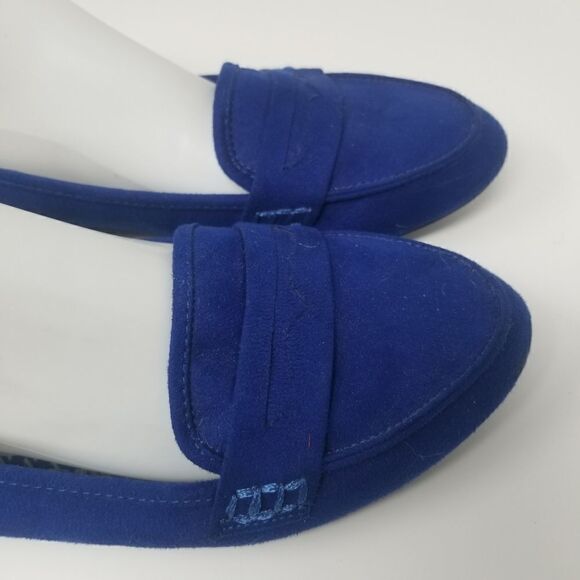 AMERICAN EAGLE BLUE PENNY LOAFER SLIPON. SIZE 9. - Picture 5 of 15